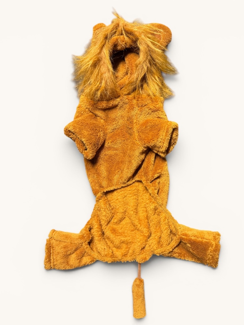 NWOT Lion Dog Costume Plush Halloween Outfit Size 2XL